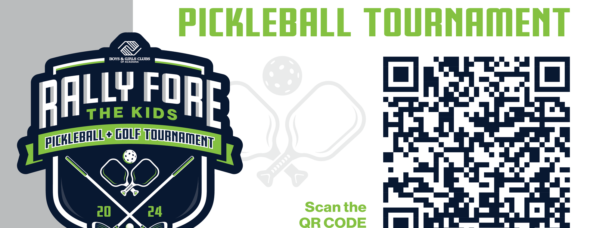 Rally Fore the Kids: Pickleball Tournament